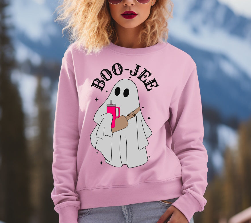 Boo-Jee Ghost Halloween Long-sleeved Shirt Sweatshirt