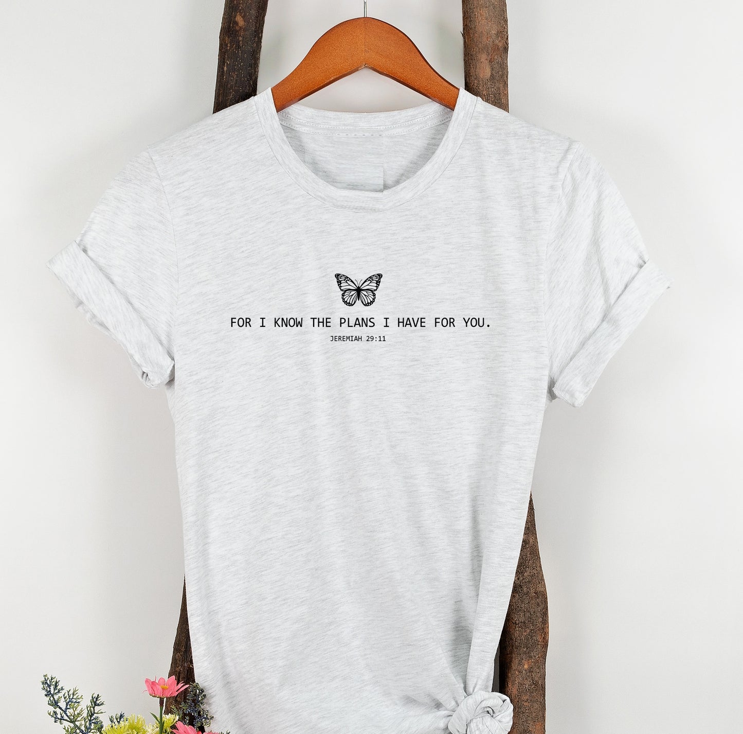 For I Know The Plans Christian T-shirt, Christian Gift, Retro Jesus Tee