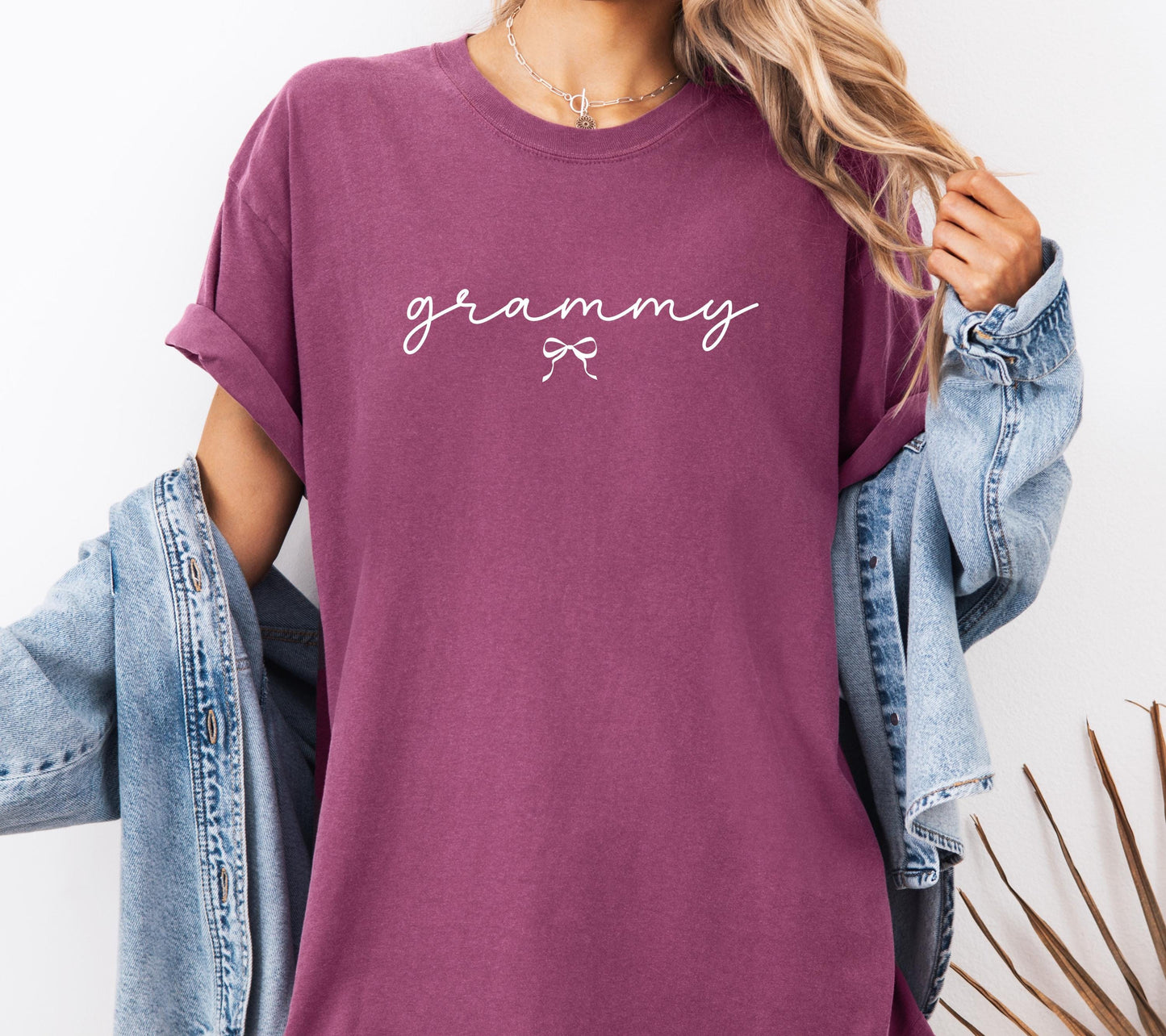 Grammy Comfort Colors® Shirt, Pregnancy Bow Announcement, New Grandma Shirt, Gifts For Mom, Mother's Day Shirt, Baby Reveal Tee