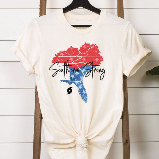 Southern Strong, Hurricane Helene USA Relief Unisex Novelty T-Shirt