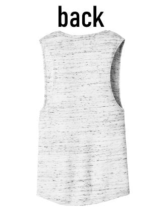 Tropic Like It's Hot Funny Pineapple Novelty Women’s Flowy Scoop Muscle Tank Shirt