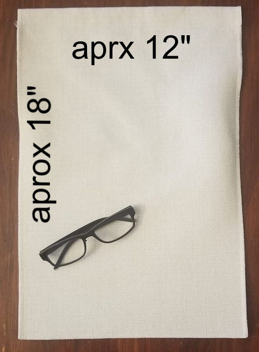 What Happens At The Campground Camper Large Garden Flag - Funny Camping Camper Sign - Camp Decorations Farmhouse Decor Large Linen Flag