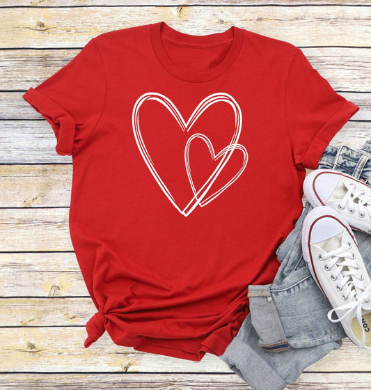 Heat Valentines Shirt Red Valentine's Day Novelty T-Shirt