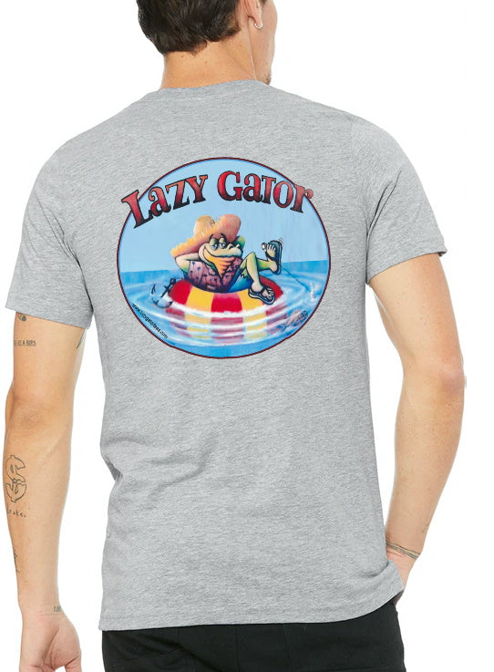 Lazy Gator Logo Unisex Novelty T-Shirt
