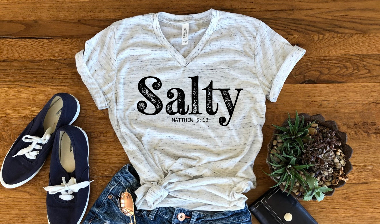 Salty Matthew 5 13 Christian Unisex T-shirt