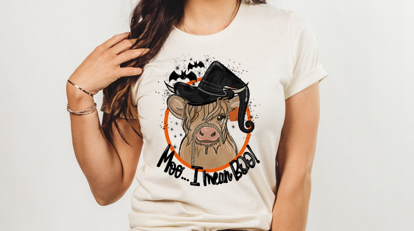 Moo I Mean Boo Tee