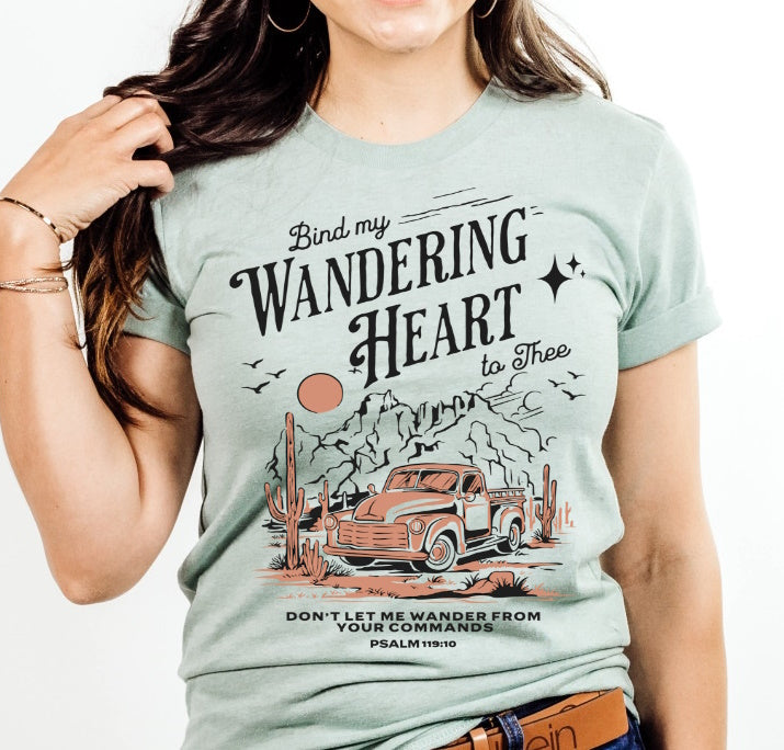 Bind My Wandering by Heart to Thee” Embroidery Kit