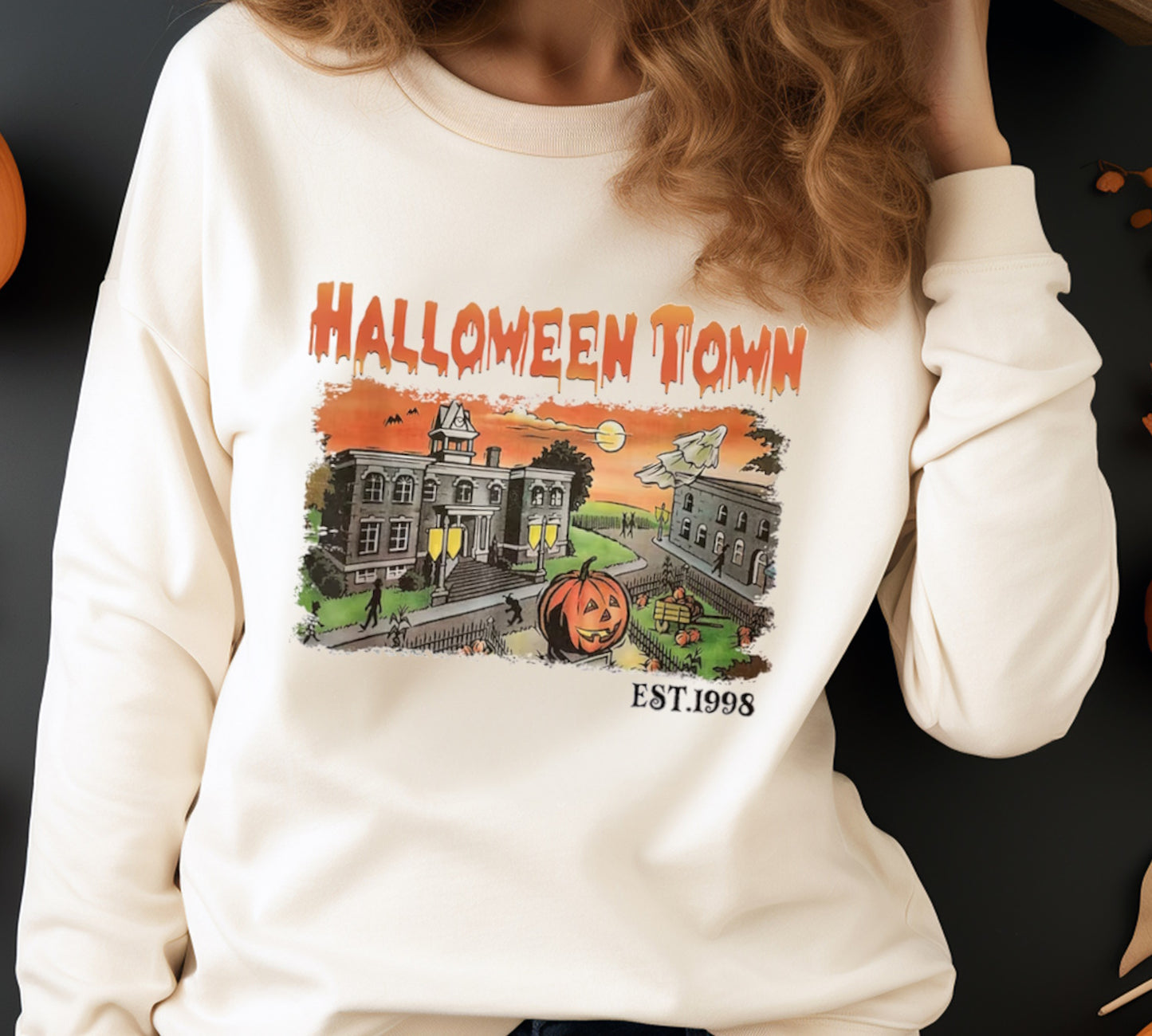 Halloween Crewneck Sweatshirt