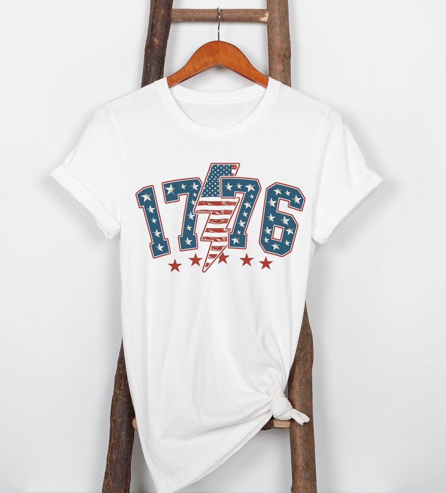 1776 American Shirt, Fourth July Retro Tee, USA Americana Shirt, 4th Of July American Unisex Novelty T-Shirt