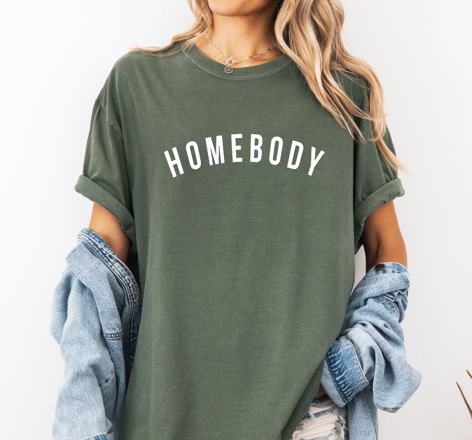Homebody Comfort Colors® T-shirt, Funny Cute Graphic Tee, Introvert Shirt