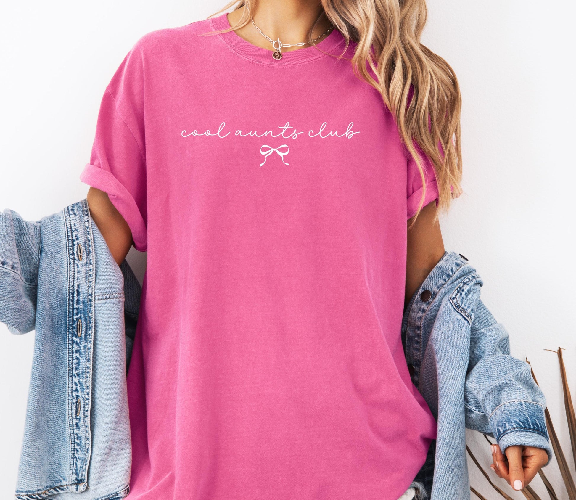 Cool Aunts Club Comfort Colors® Shirt, Pregnancy Announcement Shirt, Best Friend Gift, Shirt For Aunt, Baby Reveal, Trendy Aunt T-Shirt