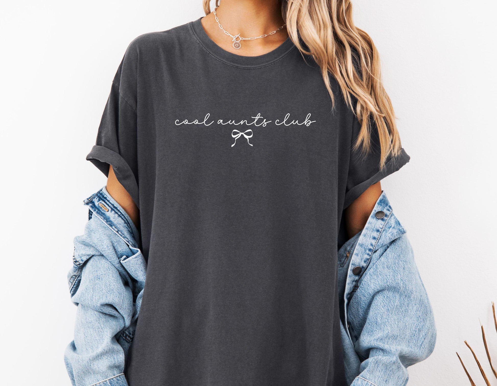 Cool Aunts Club Comfort Colors® Shirt, Pregnancy Announcement Shirt, Best Friend Gift, Shirt For Aunt, Baby Reveal, Trendy Aunt T-Shirt
