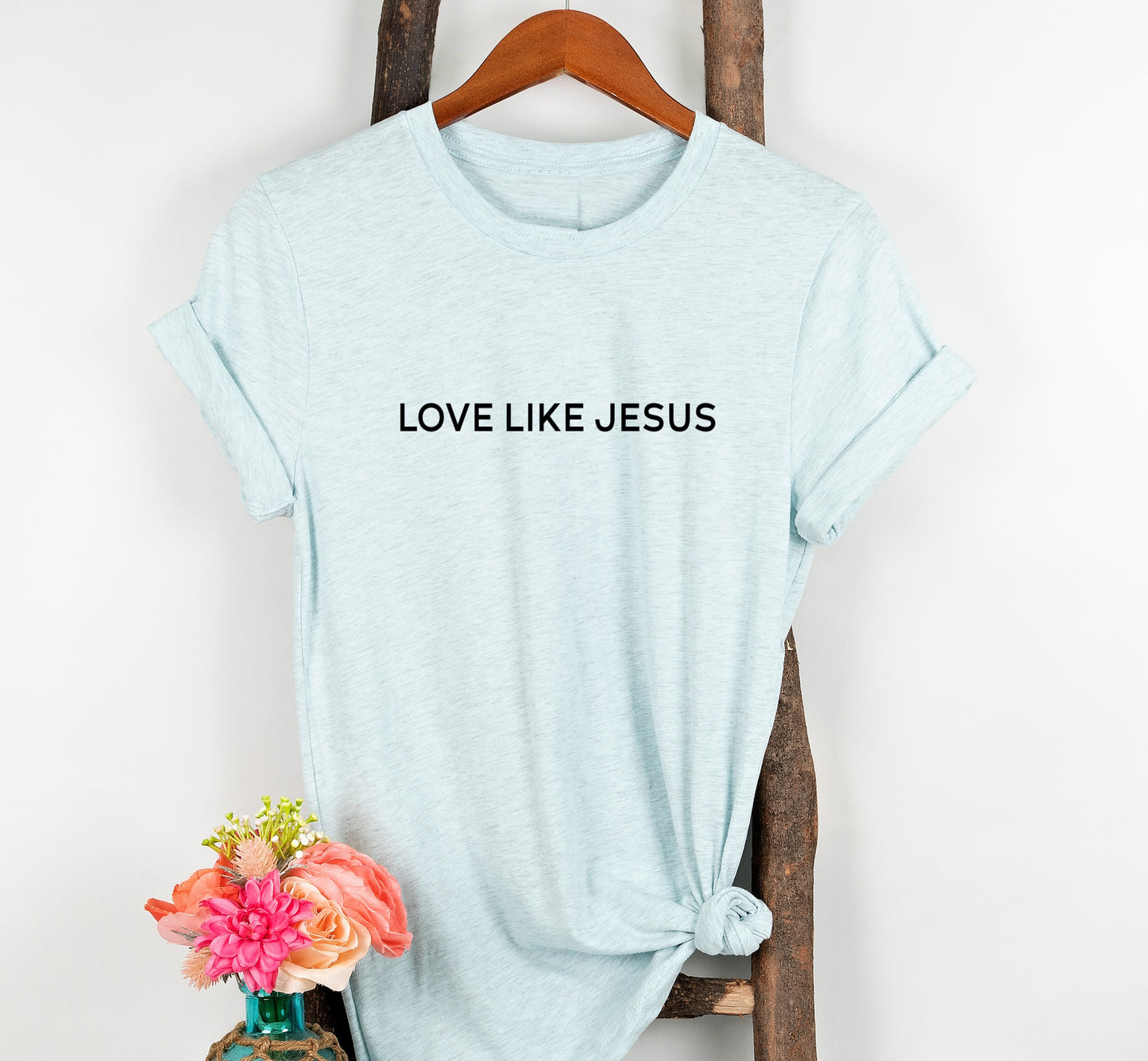 Love Like Jesus Christian T-shirt, Christian Gift, Retro Jesus Tee