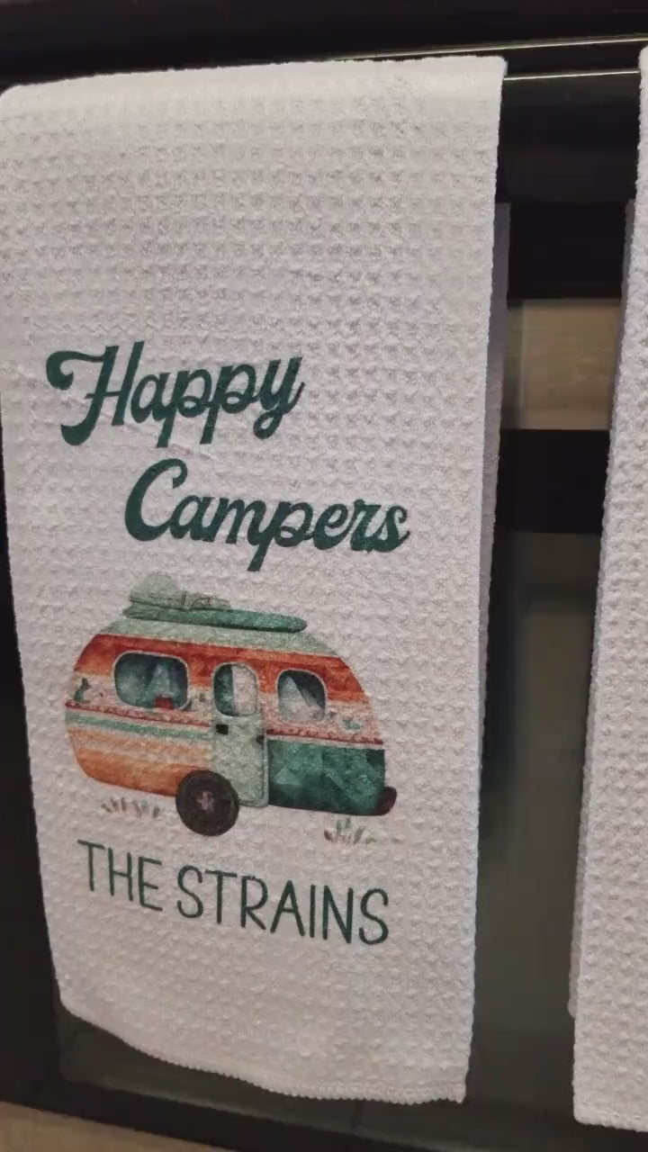 Tea Towel: Camp