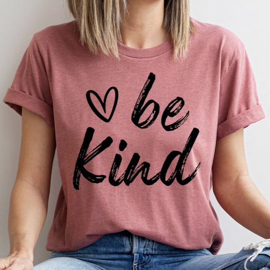 Be Kind Heart Unisex T-Shirt