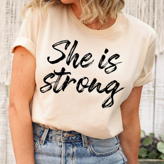 She Is Strong Unisex T-Shirt