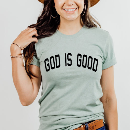 God Is Good Faith Shirt, Jesus Love, Christian Gift Unisex Tee Novelty T-Shirt
