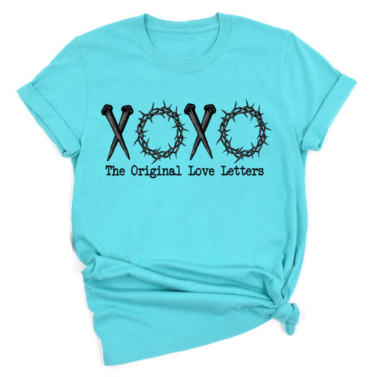 XOXO The Original Love Letters Christian T-Shirt