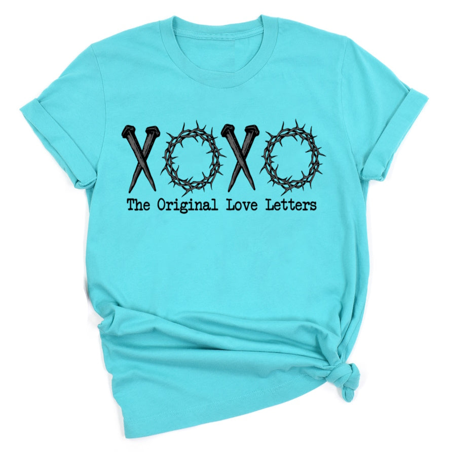 XOXO The Original Love Letters Christian T-Shirt
