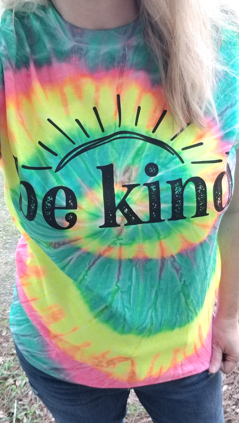 Be Kind Sunshine Minty Rainbow