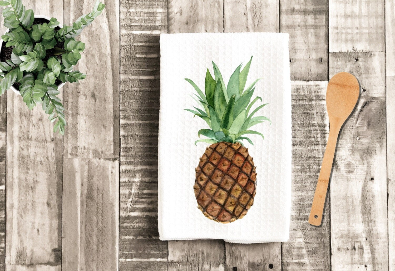 Pineapple Kitchen dish Towel - Tea Towel Kitchen Decor - New Home Gift Farm Decorations house Decor Towel