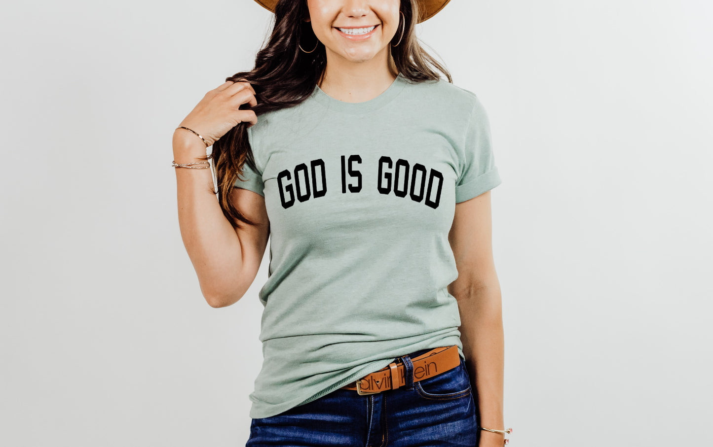 God Is Good Faith Shirt, Jesus Love, Christian Gift Unisex Tee Novelty T-Shirt