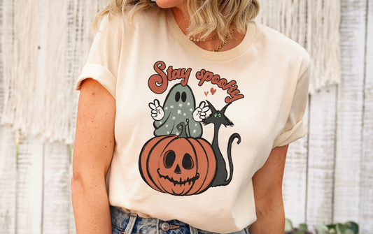 Stay spooky cute Halloween tee