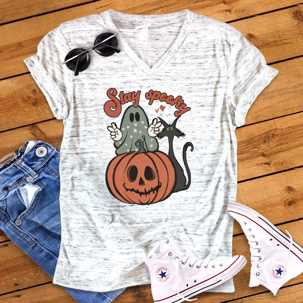 Stay Spooky Cute Halloween Fall T-shirt