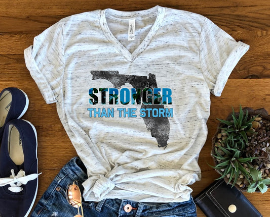 Stronger Than The Storm, Florida Hurricane Relief Shirt, Pine Island, Sanibel Island, Fort Myers, Hurricane Ian